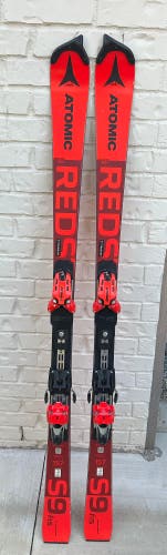 Atomic Redster FIS SL 157 cm Racing Skis With Bindings Max Din 12 (Used)