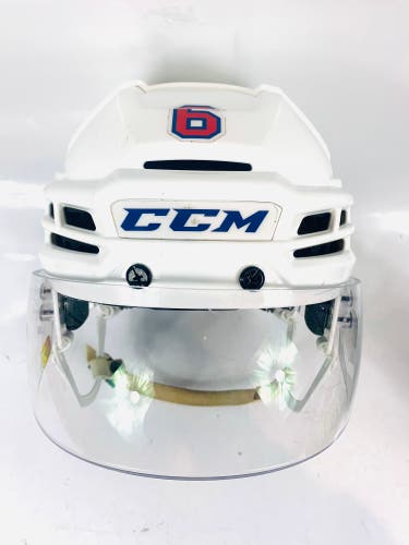 Edmonton Oil Kings CCM Super Tacks X Helmet