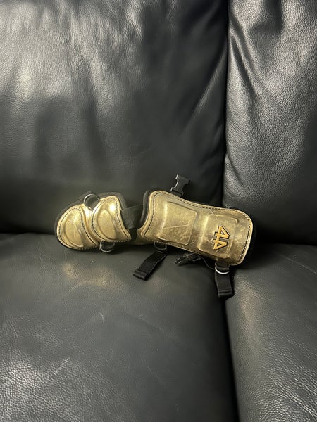 Gold Senior 44 Pro Shin Guards (Used)