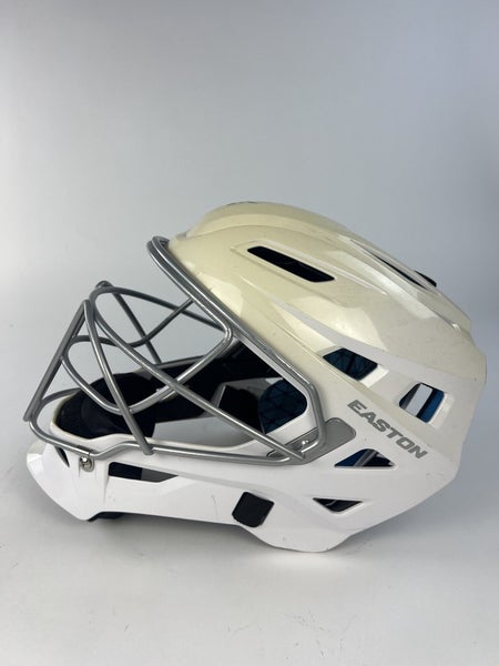 Easton Gametime Elite3 White Catcher's Helmet Size Small (6.5"-7-1/8")