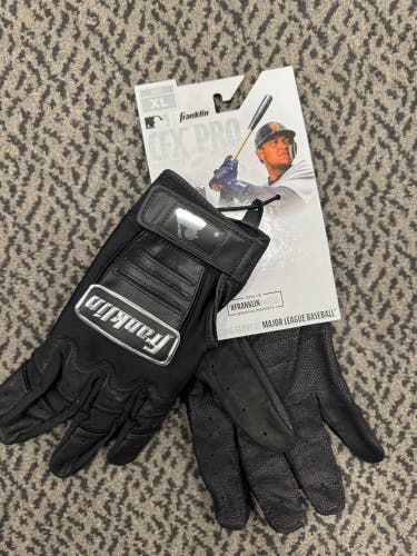 XL Franklin CFX PRO Batting Gloves (New)