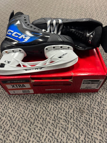 CCM JetSpeed XTra Hockey Skates 8 (New) Regular Width