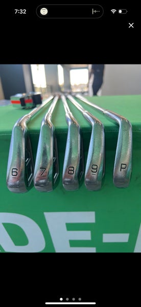 Used Men's Mizuno JPX 850 Forged Right Iron Set Steel