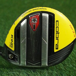 KING COBRA F9 3-4 WOOD FAIRWAY FUJIKURA ATMOS 7S STIFF RH 14.5 ADJUSTABLE LOFT