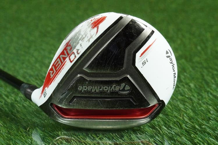 TAYLORMADE AERO BURNER 3 WOOD FAIRWAY FUJIKURA PRO GRAPHITE 70G REGULAR RH 15