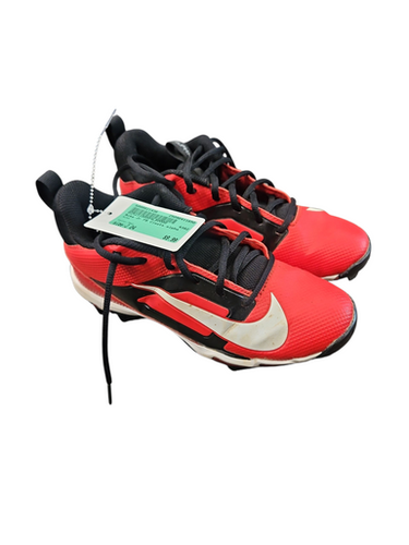 Used Nike Jr FB Cleats Red Junior 04 11850-S000021436