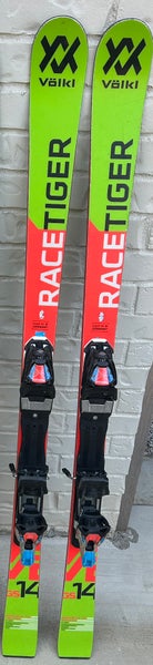 Volkl Racetiger GS 140 cm Racing Skis Max Din 10 (Used)