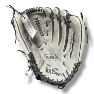 Used Wilson A360 BB/SB Glove RH Throw Black 13" 11375-S000364140