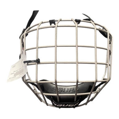 Used Bauer Hockey Wire Mask Grey SM 11375-S000364041