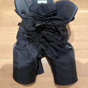Pro Stock Bauer Nexus Lite Pants Black Senior Medium LA Kings