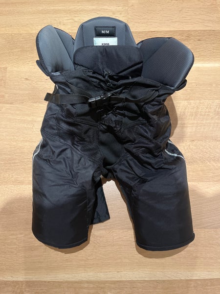 Pro Stock Bauer Nexus Lite Pants Black Senior Medium LA Kings