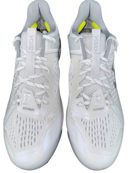 Under Armour 3025592-100 Yard Low Baseball Metal Cleats White Grey Size 16 New Under Armour Yard Low Baseball Cleats White 3025592-100  main image 3