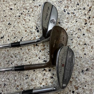Used Cleveland Tour Action Wedge Set 52, 56, 60