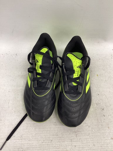Used Adidas Soccer Cleats Lime And Black Youth 13.0 11851-S000037875