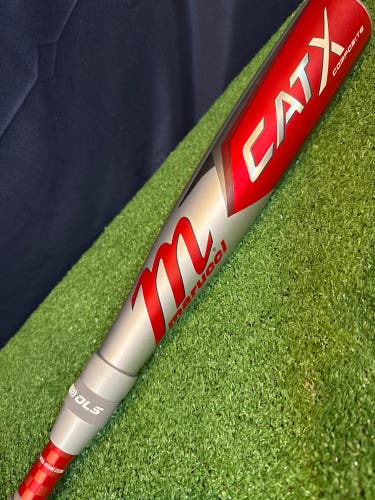 2024 Marucci CAT X Composite USSSA Certified (-10) 28"/18oz Bat (Used)