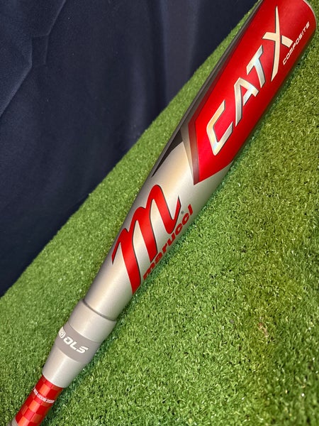 2024 Marucci CAT X Composite USSSA Certified (-10) 28"/18oz Bat (Used)