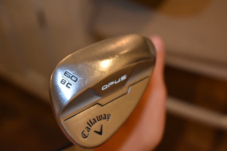 Men's 2023 Callaway Jaws Raw Right Handed Wedge Regular Flex 56 Degree Steel Shaft (Used)