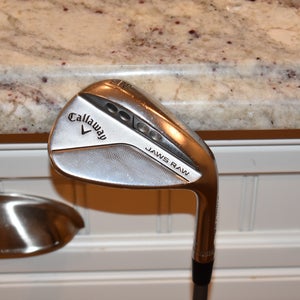 2023 Callaway Jaws Raw Right Handed Wedge Regular Flex 54 Degree Steel Shaft (Used)