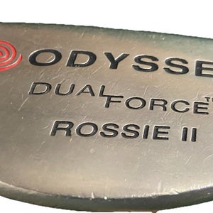 Odyssey Dual Force Rossie II USA Mallet Putter RH Steel 35" Nice Factory Grip