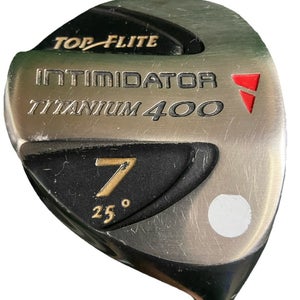 Top Flite Intimidator Titanium 400 7 Wood 25* RH Regular Graphite 41 New Grip HC