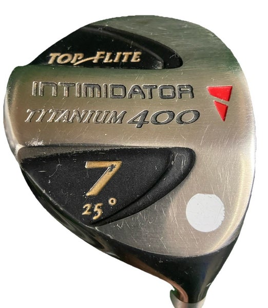 Top Flite Intimidator Titanium 400 7 Wood 25* RH Regular Graphite 41 New Grip HC