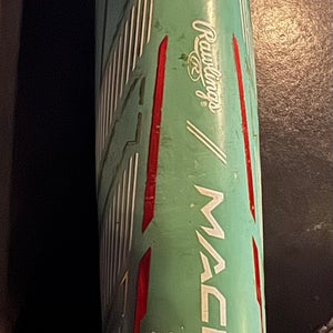 2024 Rawlings Mach AI Alloy BBCOR Certified Bat (-3) 28 oz 31" (Used)
