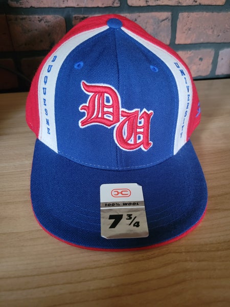 Headmaster Campuswear Signature Series Duquesne University Pittsburgh, PA Fitted Hat, Size 7 3/4