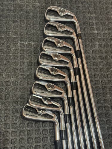 TaylorMade 2011 Tour Preferred CB RH Iron Set Stiff Flex (8 Clubs)