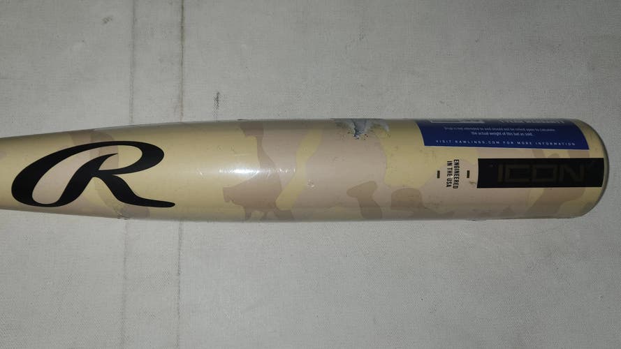 2025 Rawlings Icon Composite BBCOR Certified Bat (-3) 30 oz 33" (New)