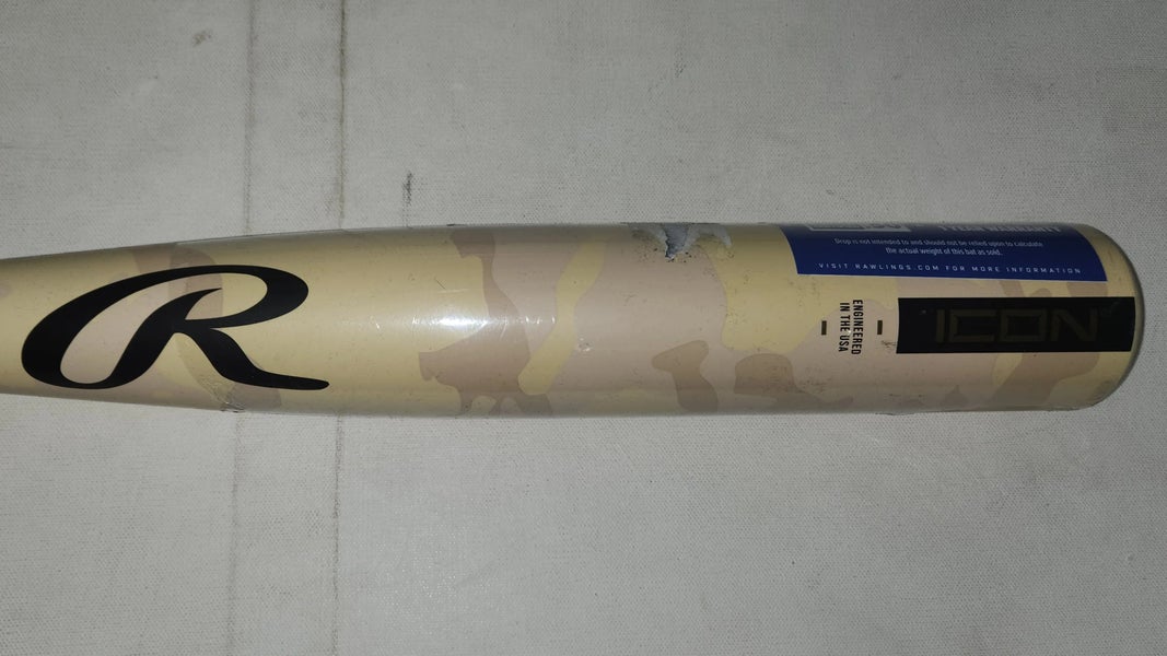 2025 Rawlings Icon Composite BBCOR Certified Bat (-3) 30 oz 33" (New)