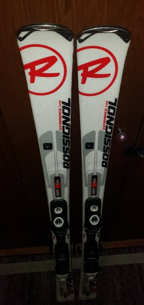 156cm ROSSIGNOL E74R EXPERIENCE  SKIS w/ROSSIGNOL 3-10 DIN BINDINGS*USED* CLEAN/READY TO USE