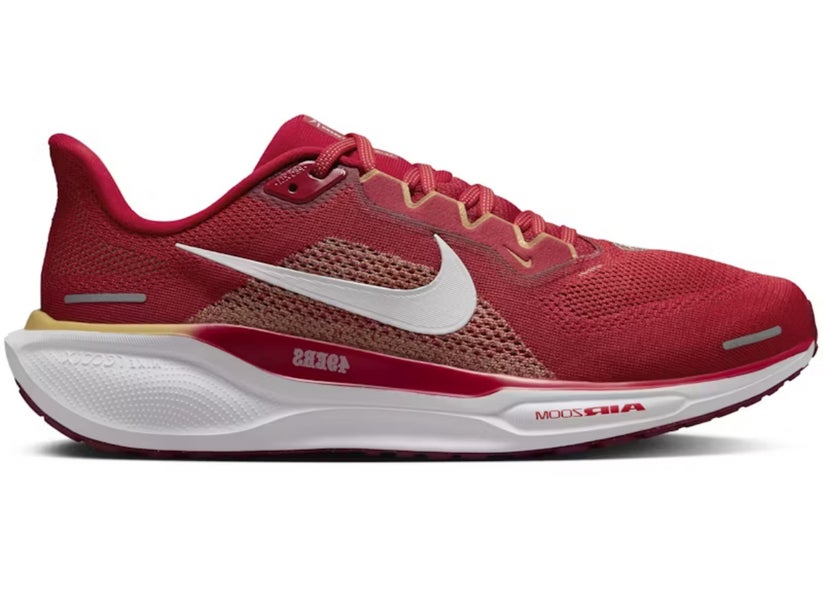 Size 13 - Nike Air Zoom Pegasus 41 San Francisco 49ers *BRAND NEW* FZ5070-600