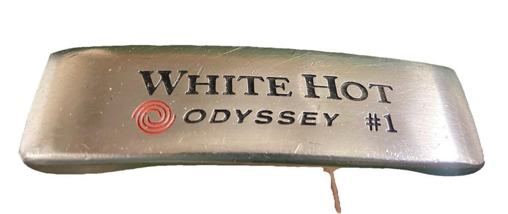 Odyssey Golf White Hot #1 Putter RH Fluted Steel 35" Factory Grip Nice Condition