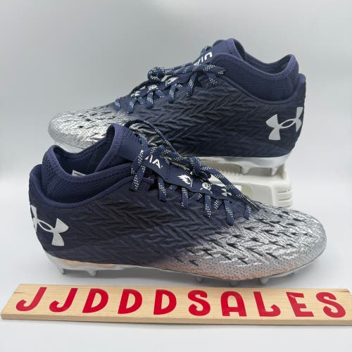 Under Armour Spotlight 4.0 MC Football Cleats Navy 3027977-400 Men’s Sz 10 

New Without Box