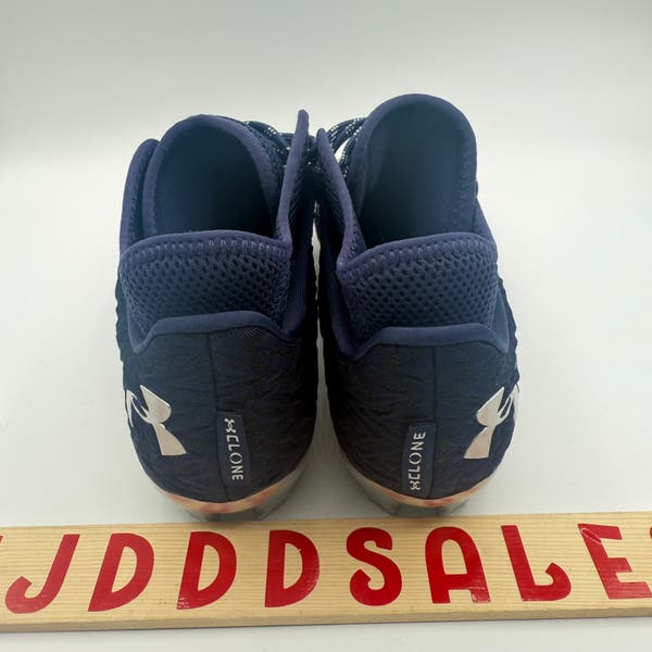 Under Armour Football Cleats Mens 11 Navy Spotlight Clone 4.0 MC 3027977 400 NEW Under Armour Spotlight Clone 4.0 MC Football Cleats Navy  main image 2