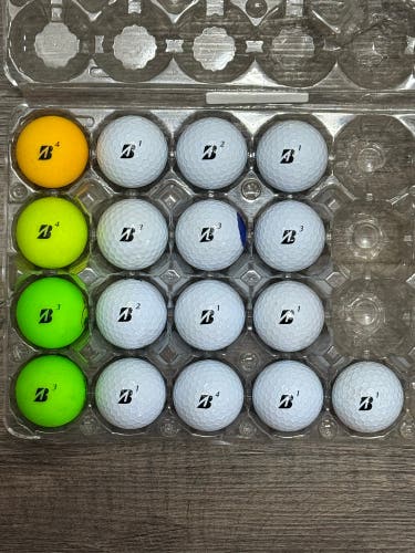17 Bridgestone e12 Golf Balls