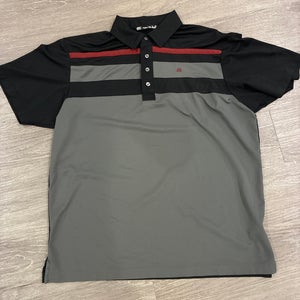 Black XL Men's Travis Matthew Shirt - Excellent Condition