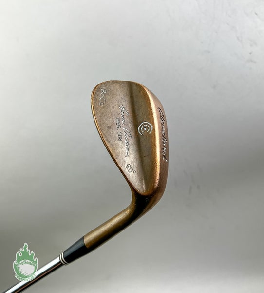 Used Cleveland Tour Action Reg.588 BeCu Lob Wedge 60* Wedge Flex Steel Golf