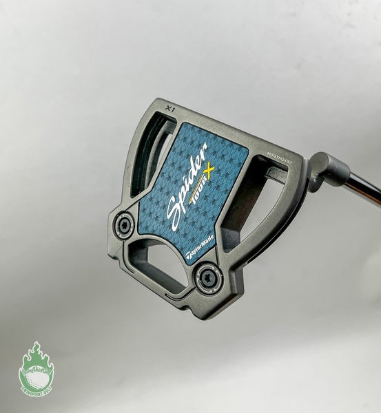 Right Handed TaylorMade Spider Tour X X1 34" Putter Black Steel Golf Club