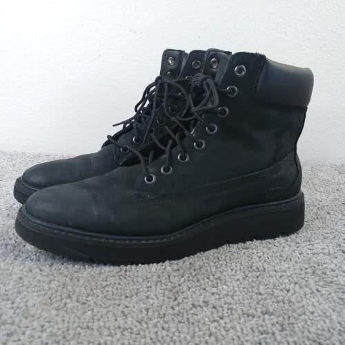 Timberland  Kenniston 6 Boots Womens Size 6.5 Black Nubuck Leather Wedge Sole