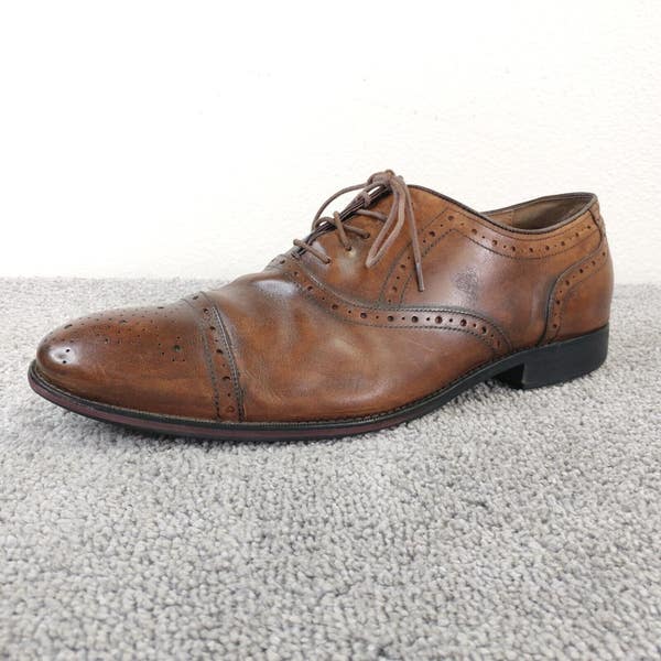 Johnston & Murphy Tyndall Mens Size 13 Shoes Leather Cap Toe  display picture 1