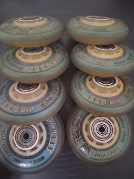 Blue AC4 Hotshot wheels & bearings