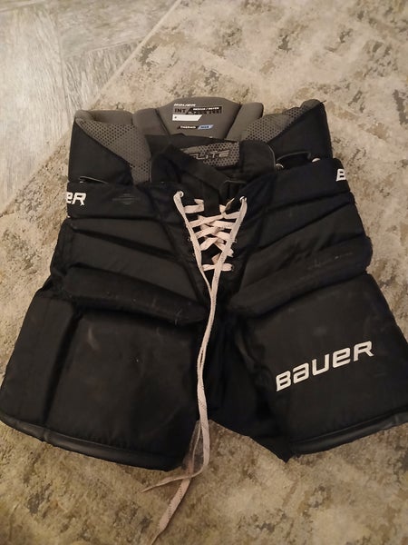 Intermediate Medium Bauer Elite Hockey Goalie Pants (Used)