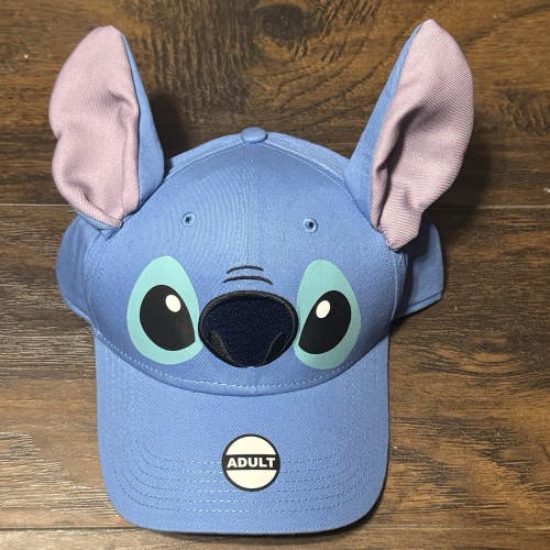 Lilo & Stitch Disney Stitch Adult Adjustable Character Costume Cap Hat With Ears