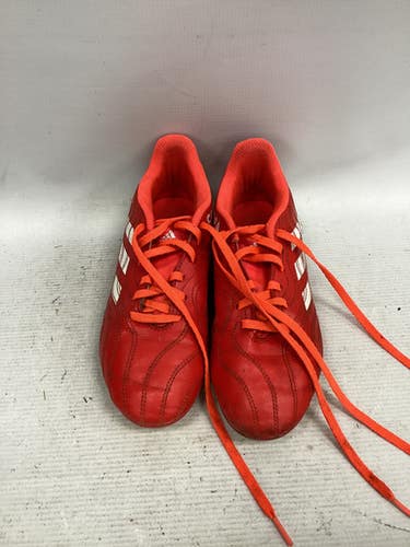 Used Adidas Soccer Cleats Red Junior 04 11851-S000037279