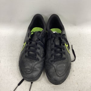 Used Nike TIEMPO Soccer Cleats Black Junior 03.5 11851-S000037557