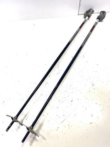 Used REFLEX 127 CM 52 INCH Mens DH Ski Pole Navy Blue 130 cm / 52 in 11860-S000297873