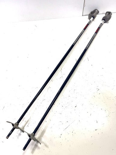Used REFLEX 127 CM 52 INCH Mens DH Ski Pole Navy Blue 130 cm / 52 in 11860-S000297873