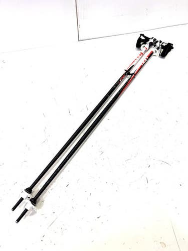 Used LEKI 5.0 TS Mens DH Ski Pole Black And Red 125 cm / 50 in 11860-S000297870
