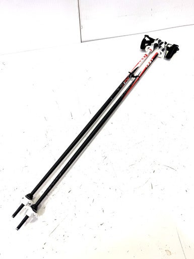 Used LEKI 5.0 TS Mens DH Ski Pole Black And Red 125 cm / 50 in 11860-S000297870
